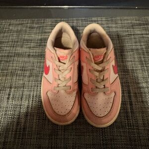 Pink Nike Dunks size 10